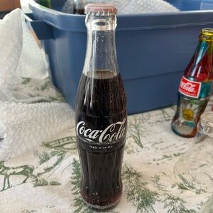 Coca-Cola Classic Red and White Bottle